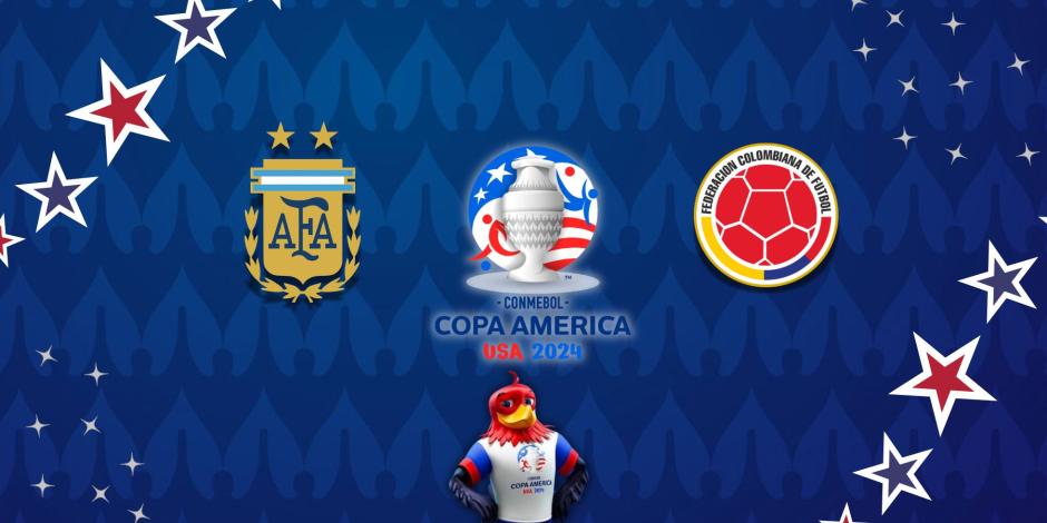 Argentina y Colombia buscan el título de la Copa América.