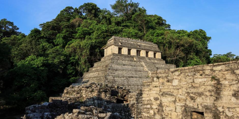 Templo de las Inscripciones, en Palenque, en una imagen de archivo.