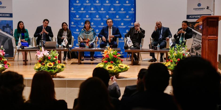 Ayer la Coparmex y la Barra Nacional de Abogados realizaron foro sobre reforma al PJ.