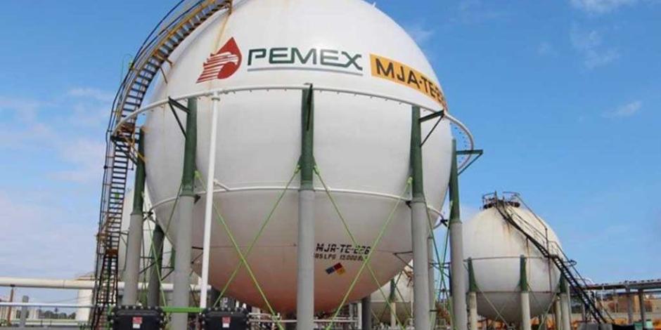Infraestructura de Pemex.