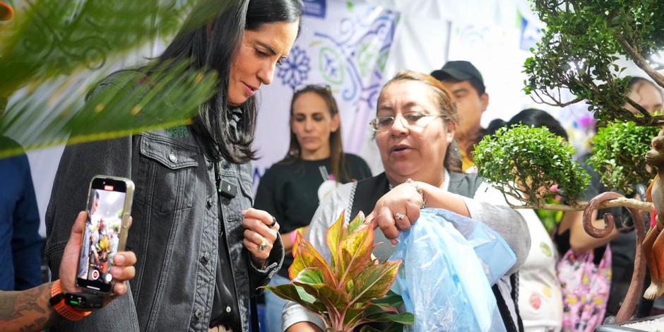 Lía Limón, alcaldesa de Álvaro Obregón, celebró el éxito de la 167ª edición de la Feria de las Flores.