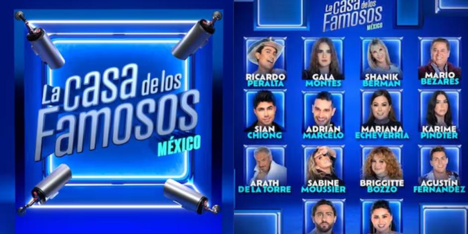 Nominados de La Casa de los Famosos México
