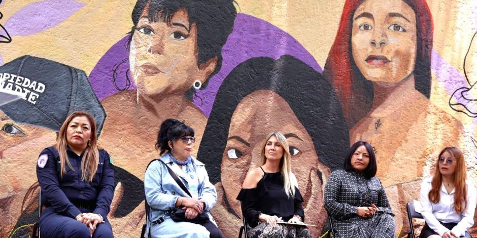 Este miércoles se reinauguró el mural “Por los Derechos Humanos, la Inclusión e Igualdad Sustantiva” en Coyoacán.