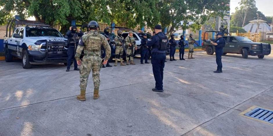 Refuerzan seguridad en Texistepec, Acayucan y San Juan Evangelista, Veracruz.
