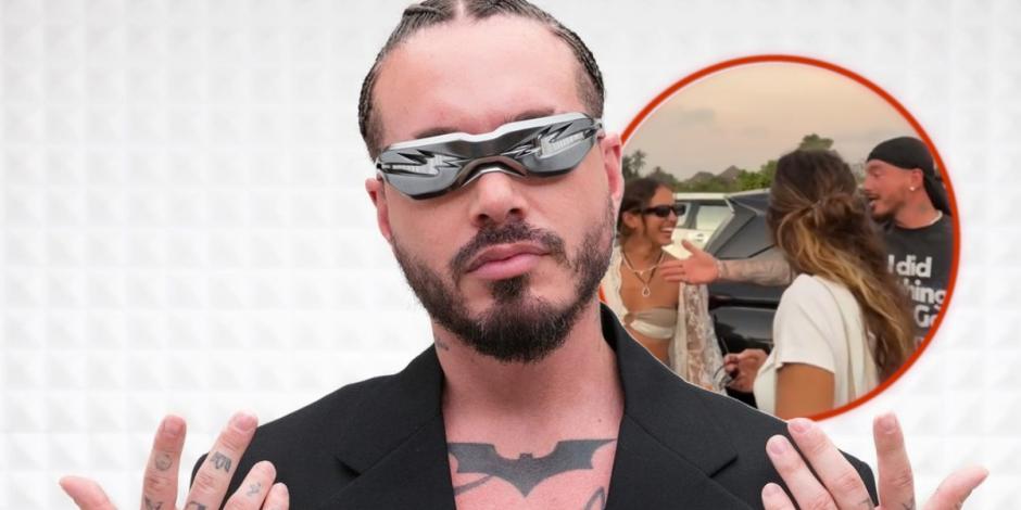 Fans de J Balvin no reconocen al artista en plena calle.