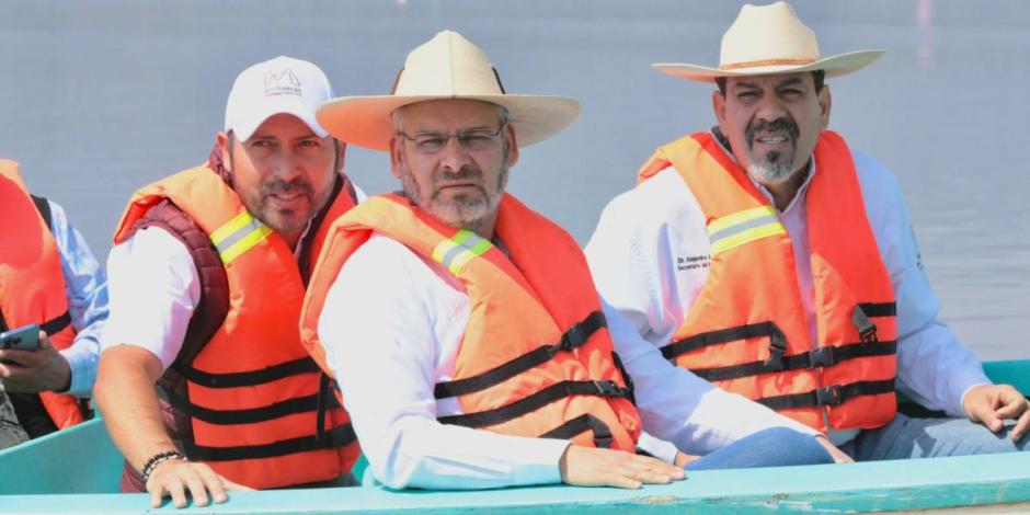 Ramírez Bedolla anuncia que se solicitará al IMPI la denominación de origen del pez blanco de Pátzcuaro.