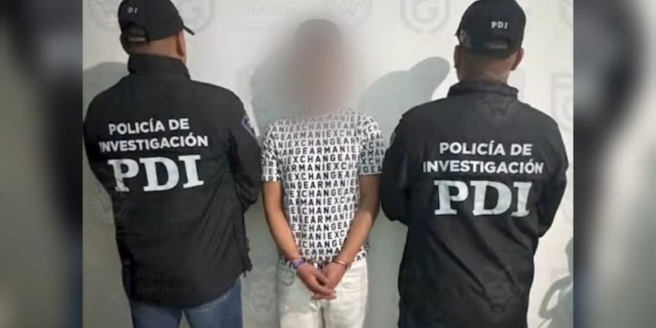Víctor Hugo “N”, alias, “El Huguito”, fue detenido el fin de semana en Cancún.