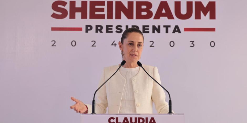 CNE da el triunfo al presidente Maduro: Claudia Sheinbaum.