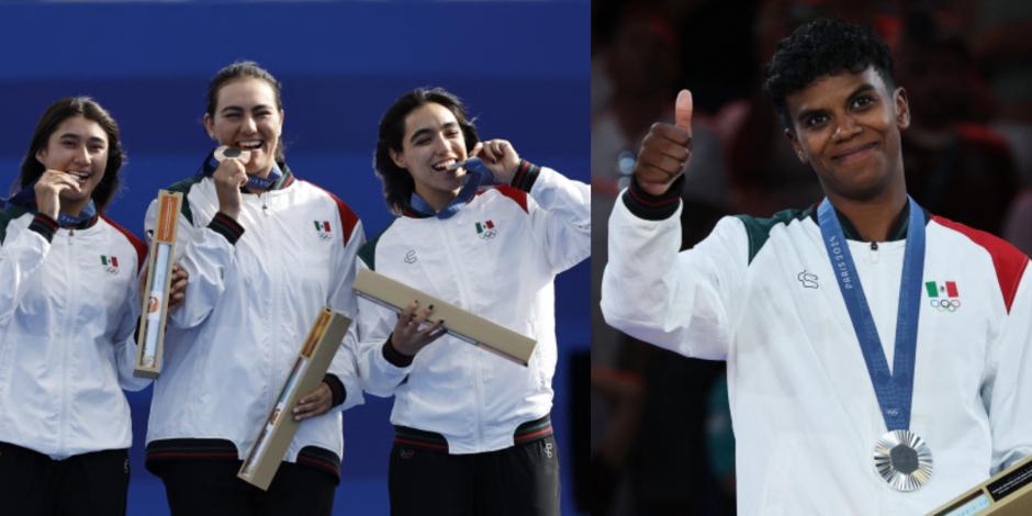 En las últimas seis ediciones de los Juegos Olímpicos, la rama femenil ha sido clave para el medallero de México