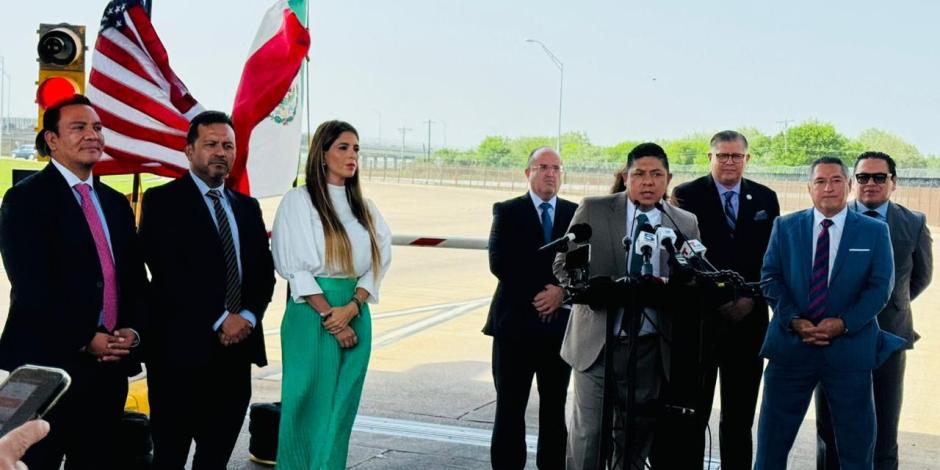 El Gobernador de San Luis Potosí en suelo estadounidense.