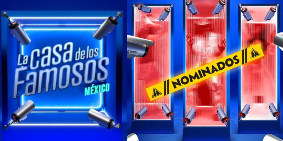 Ellos son los nominados de la semana dos en La Casa de los Famosos México 2.