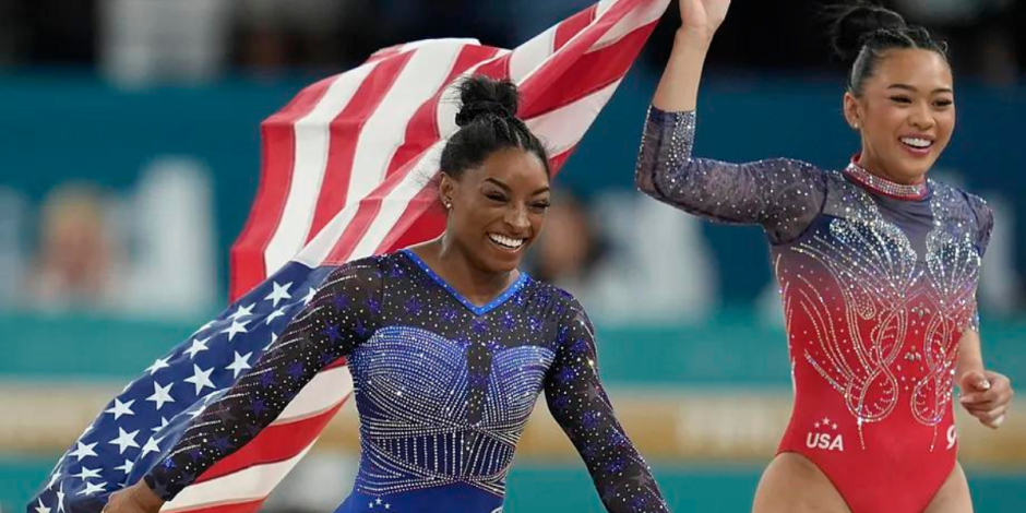 Simone Biles cierra con una extraordinaria actuación en la final del All-Around en los Juegos Olímpicos de París 2024