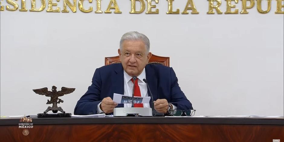 Andrés Manuel López Obrador, presidente de México.