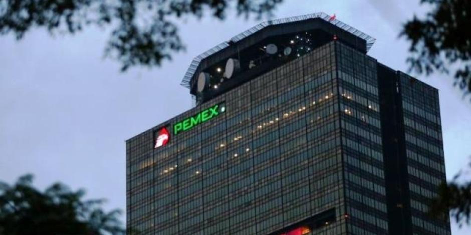 La Torre de PEMEX, en el Cemtro de la CDMX.