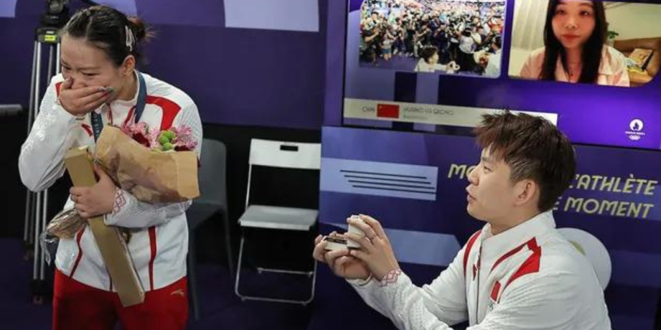 Huang Yaqiong, medallista china de bádminton recibió propuesta de matrimonio después de ganar la prueba de dobles mixtos