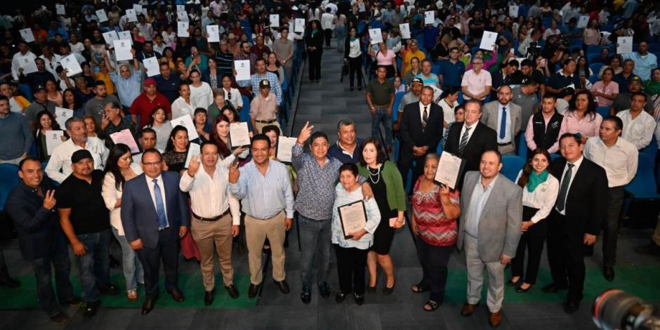 Ricardo Gallardo destraba trámites de concesiones para transporte público en San Luis Potosí.