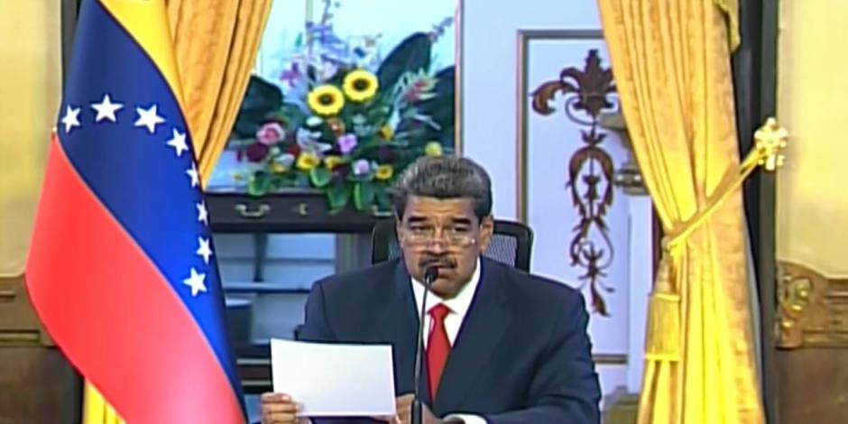 Nicolás Maduro agradece a México, Brasil y Colombia por llamado para que se 'respete a Venezuela.