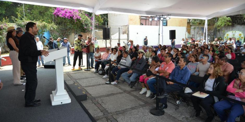 Batres inauguró las obras de rehabilitación del Pozo de Agua Potable S-9 del Sistema de Agua