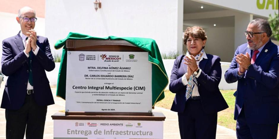 Delfina Gómez apertura el Ciclo Escolar 2024-2025 de la UAEMex.