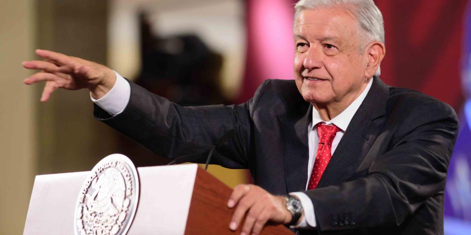 Andrés Manuel López Obrador, Presidente de México en conferencia de prensa.