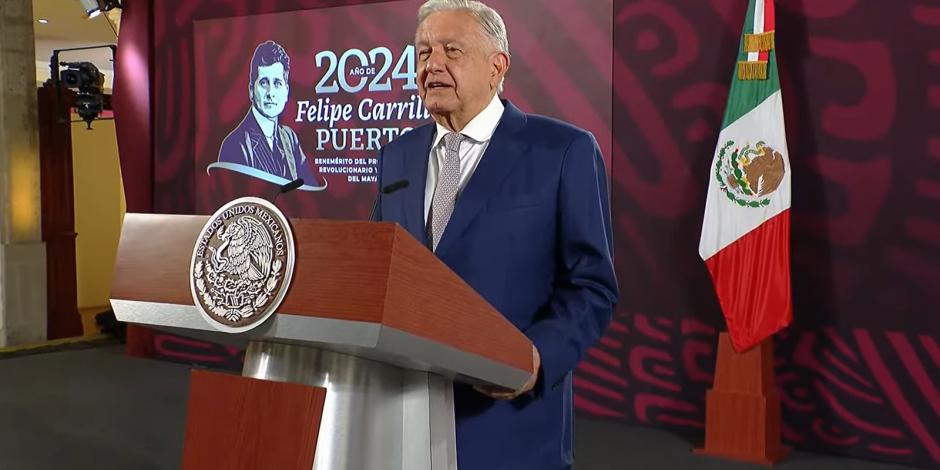 Andrés Manuel López Obrador, Presidente de México.