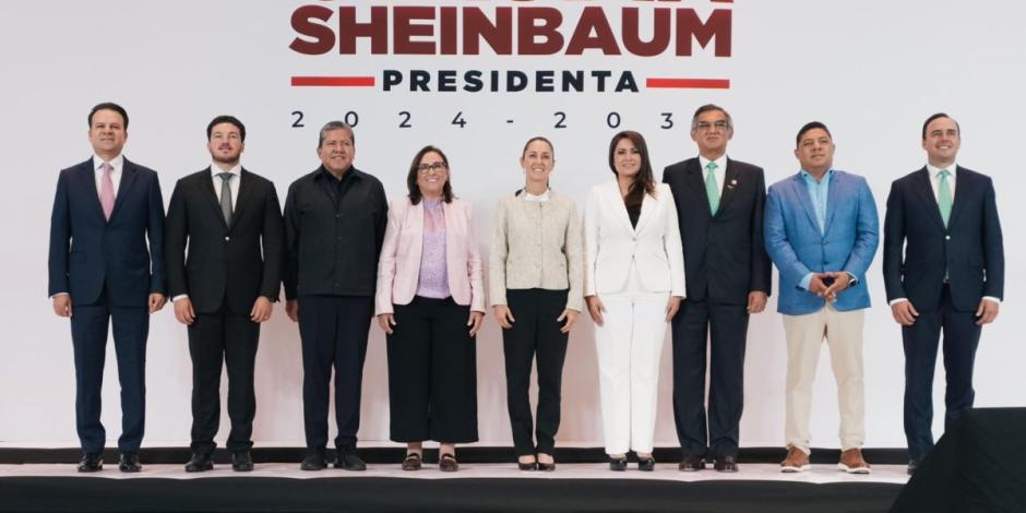 Esteban Villegas presenta a Claudia Sheinbaum proyectos estratégicos para Durango.