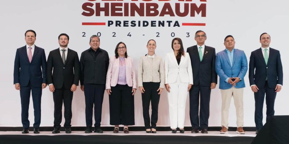 Claudia Sheinbaum define como prioridad obras de infraestructura en agua potable y carreteras.