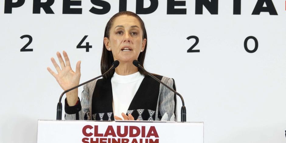 Claudia Sheinbaum, virtual presidenta electa, tomará protesta el 1 de octubre.