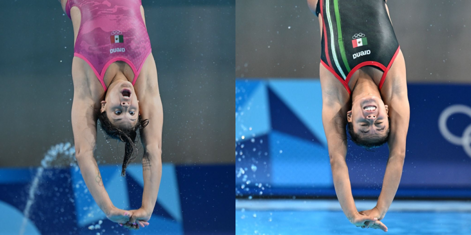 Aranza Vázquez y Alejandra Estudillo califican a las semifinales de trampolín de 3 metros