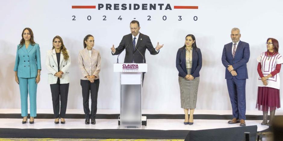 Mauricio Kuri presenta proyectos prioritarios a Claudia Sheinbaum.