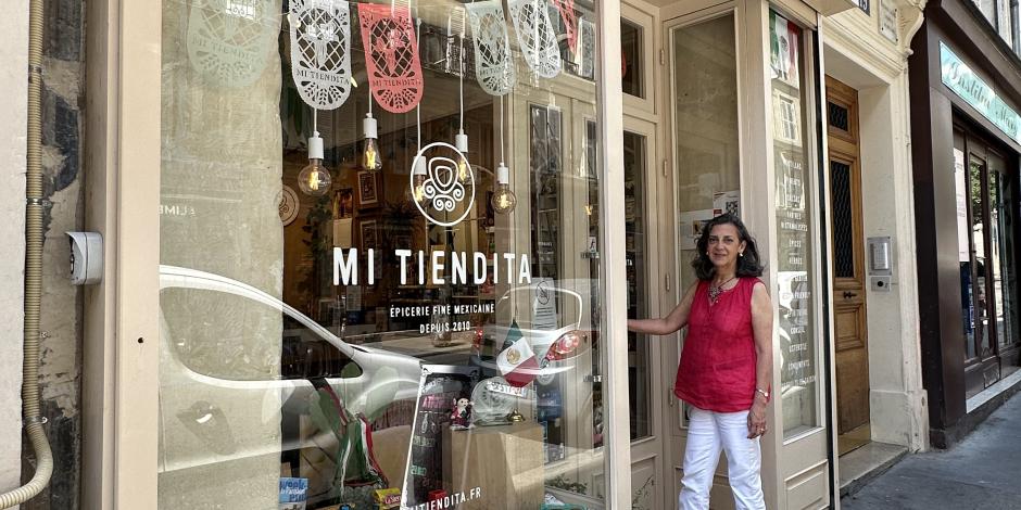 Ingrid arrancó su aventura para construir una tienda de artículos mexicanos para sentirse cerca de su país.