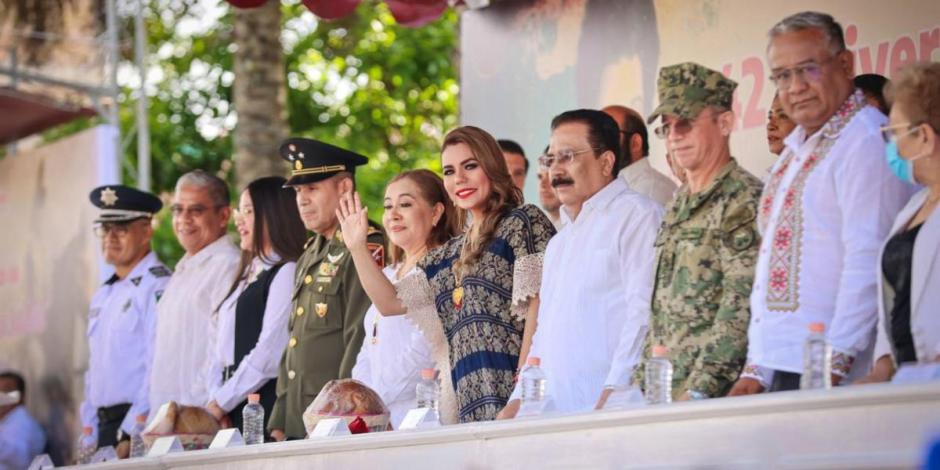 Evelyn Salgado convoca a la unidad por la transformación con justicia y bienestar de Guerrero.