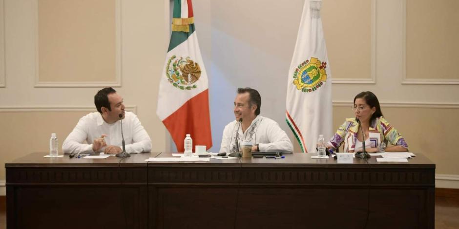 Cuitláhuac García, gobernador de Veracruz, presentará su informe ciudadano el próximo 18 de agosto.