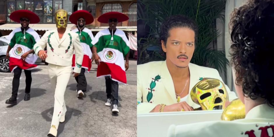 Bruno Mars se despide de México con divertido VIDEO.