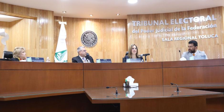 Se impartio conferencia “Justicia abierta y libertad de expresión: dos pilares de la justicia constitucional” en la Sala Regional Toluca del Tribunal Electoral del Poder Judicial de la Federación.