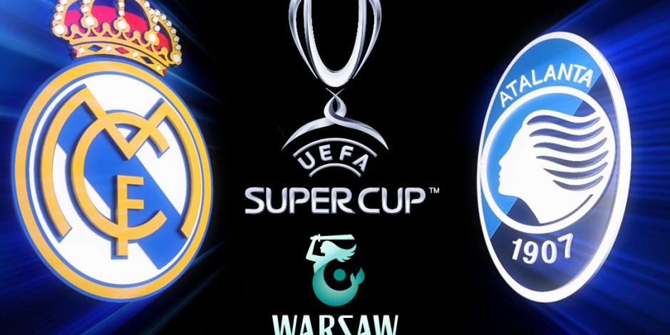 Real Madrid y Atalanta miden fuerzas en Polonia en busca de la Supercopa de Europa.