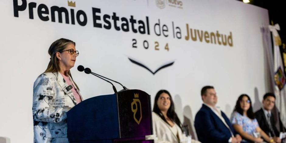 Nuevo León entrega el Premio Estatal de la Juventud 2024.