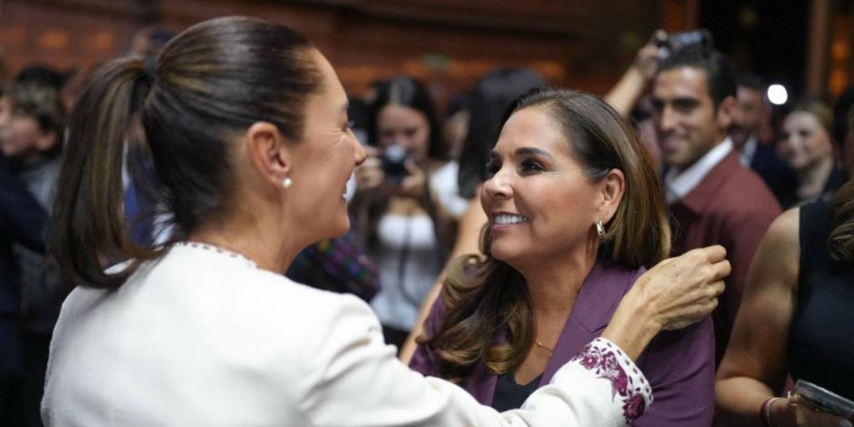 Quintana Roo está con Claudia Sheinbaum rumbo al segundo piso de la transformación: Mara Lezama.