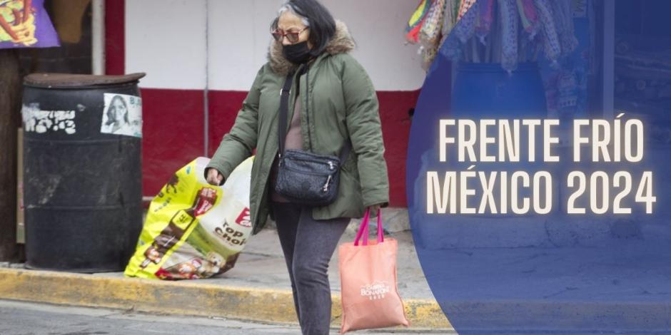 En esta fecha se espera el primer Frente Frío de México en 2024.