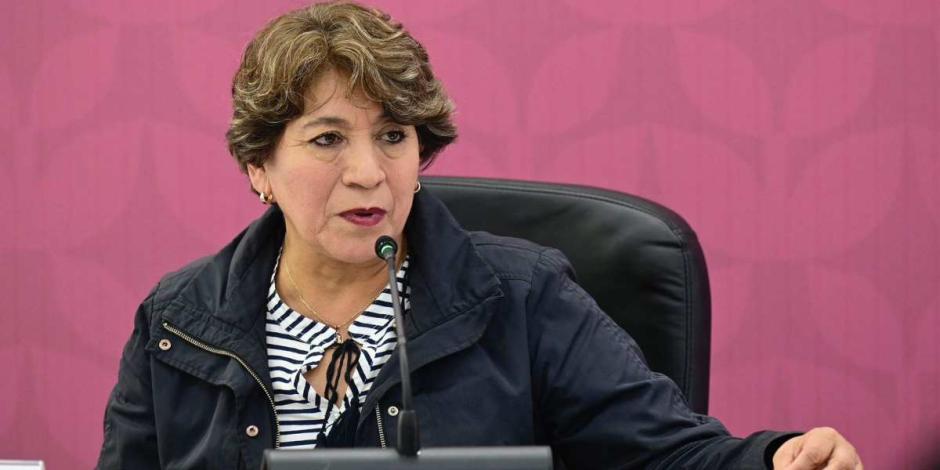 Delfina Gómez instala Mesa de Coordinación para la Construcción de la Paz en Ixtapan de la Sal.