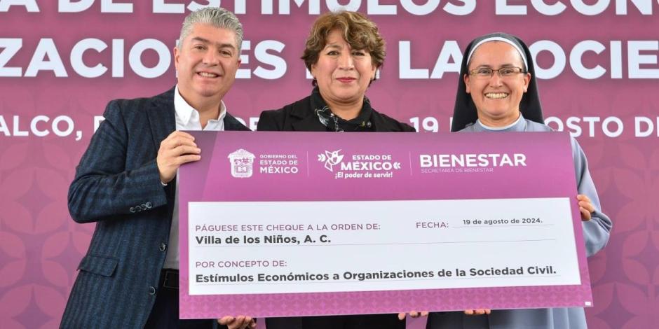 Organizaciones de la Sociedad Civil, fundamentales para la transformación del Edomex: Delfina Gómez.