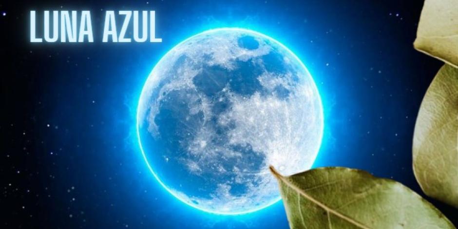 La Luna Azul sirve para atraer la energía y la buena vibra.