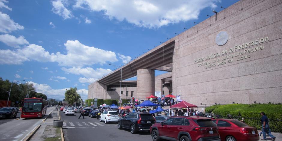 En la imagen la sede en San Lázaro del Poder Judicial de la Federación.