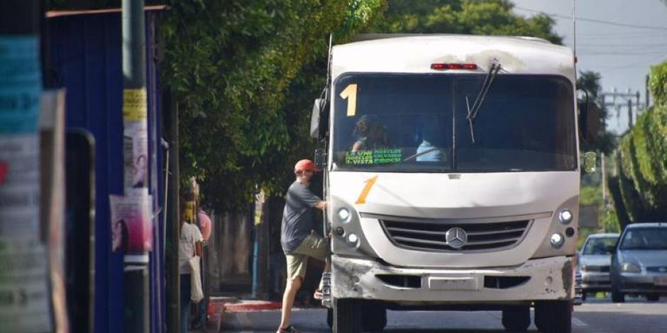 Cuauhtémoc Blanco negó aumento a la tarifa del transporte público en Morelos.