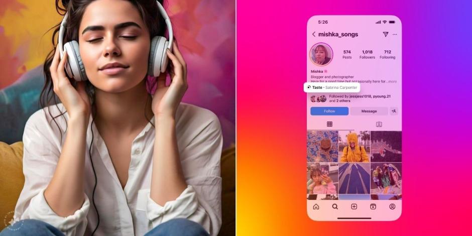 Instagram añade música a sus biografías; te decimos cómo.