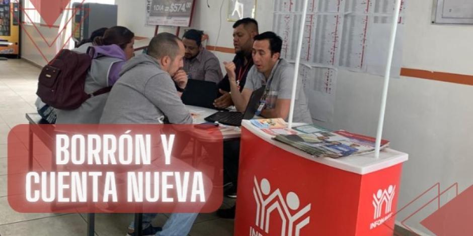 'Borrón y cuenta nueva' es un programa que te ayuda en caso de no haber pagado tu crédito en Infonavit.