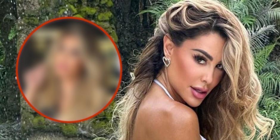 Ninel Conde luce irreconocible tras drástica cirugía en el rostro.