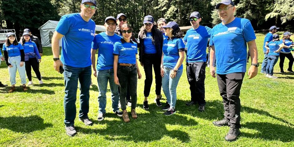 La Asociación Nacional de Productores de Autobuses (ANPACT) lidera una jornada de reforestación en Ocoyoacac.