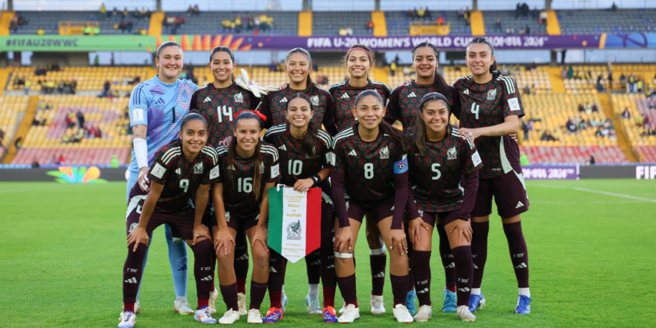 México gana 2-0 a Australia en el Mundial Sub 20 Femenil