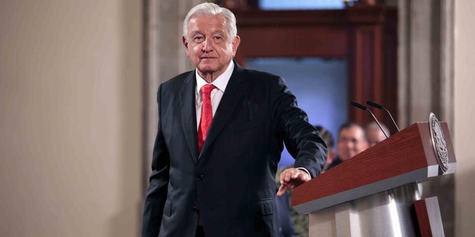 Andrés Manuel López Obrador, Presidente de México en conferencia de prensa.